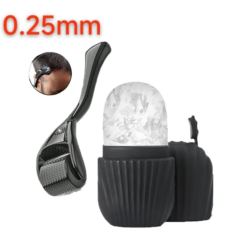 Ensemble de rouleaux de glace pour le visage 1, 2 ou 3 pièces, outils de massage GuaSha et contour du visage pour le soin de la peau 14