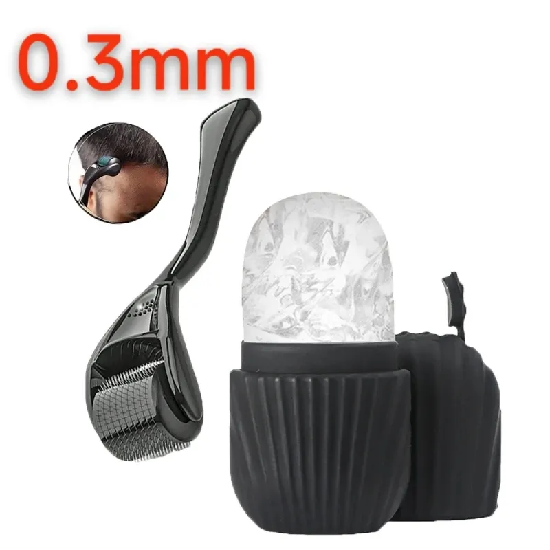 Ensemble de rouleaux de glace pour le visage 1, 2 ou 3 pièces, outils de massage GuaSha et contour du visage pour le soin de la peau 13