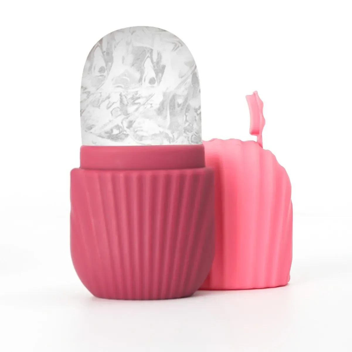 Ensemble de rouleaux de glace pour le visage 1, 2 ou 3 pièces, outils de massage GuaSha et contour du visage pour le soin de la peau 21