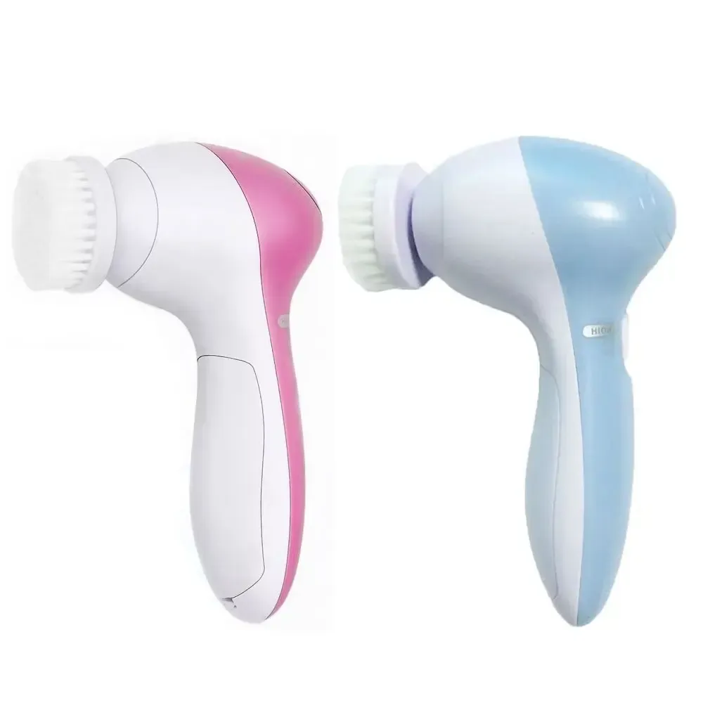 Nettoyeur de visage électrique 5 en 1 avec brosse, machine de soin Spa pour la peau, massage et nettoyage des pores 8