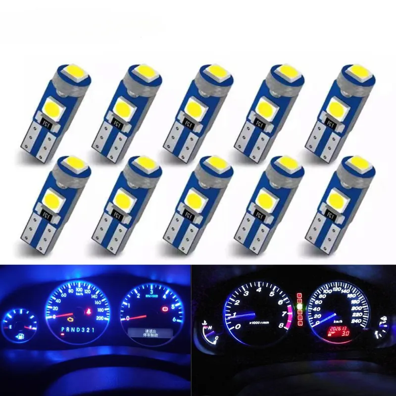 Ampoule LED T5 pour éclairage intérieur de voiture