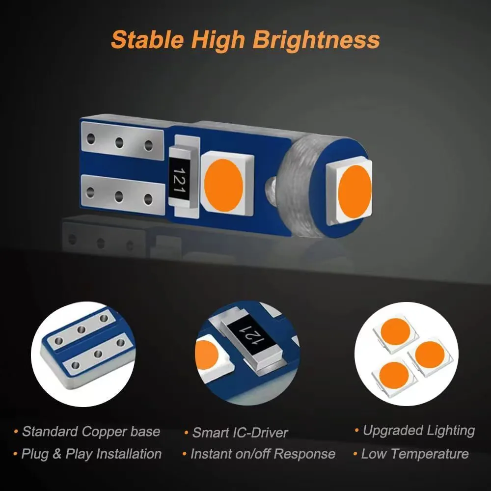 Ampoule LED T5 pour personnalisation de l'habitacle