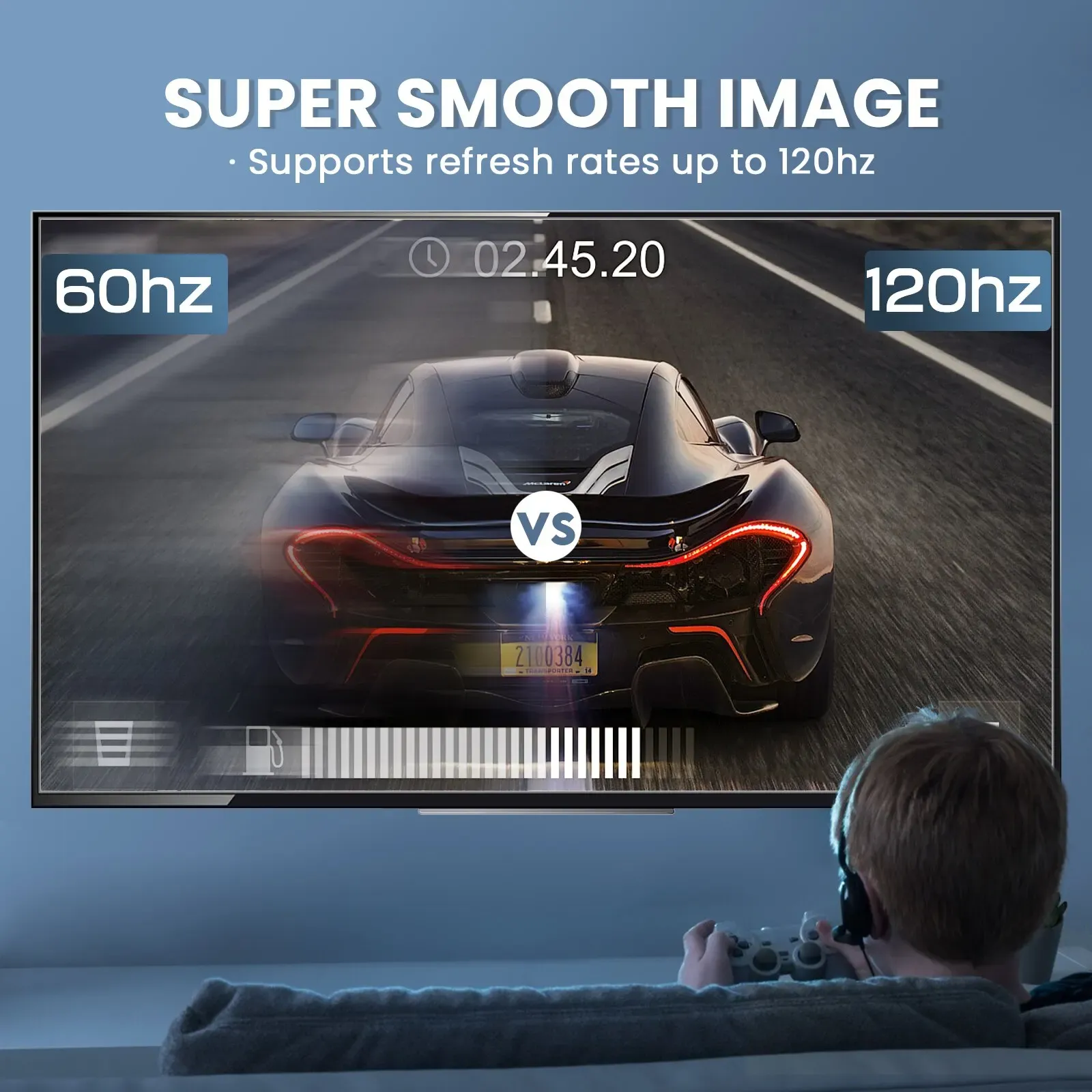 Câble HDMI 2.1 Ultra Haute Vitesse NIERBO, 8K, 4K 120Hz, 48Gbps, HDR, HDCP 5