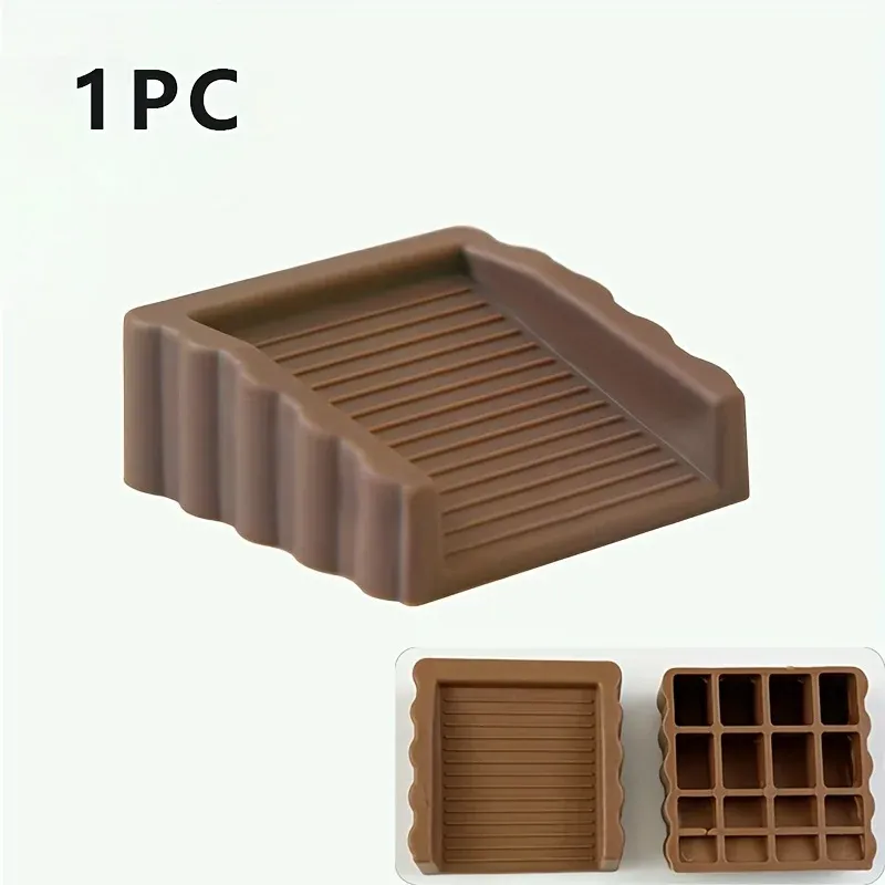 Butoir de porte en caoutchouc antidérapant, support de sécurité anti-collision en plastique durable, pour tirage sous la porte, 1 pièce 8