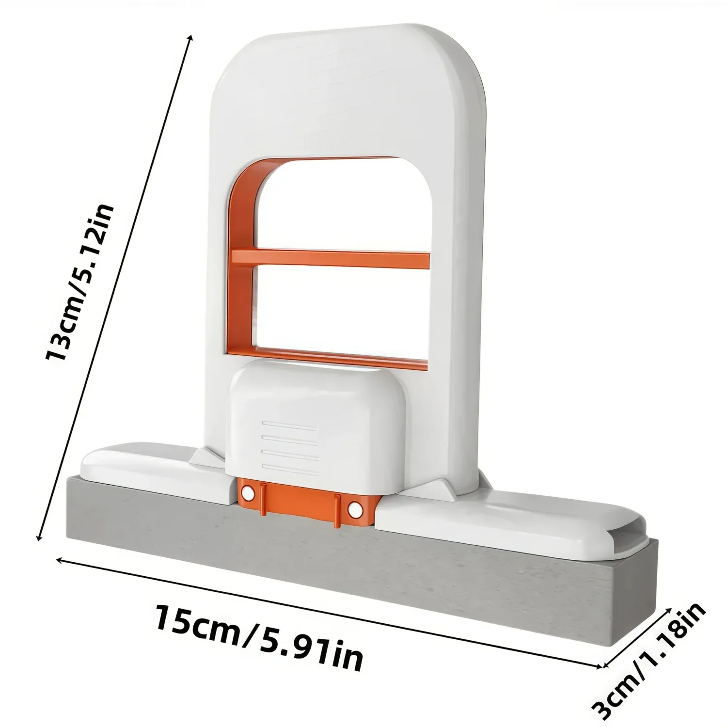 Détail de l'éponge à serpillière