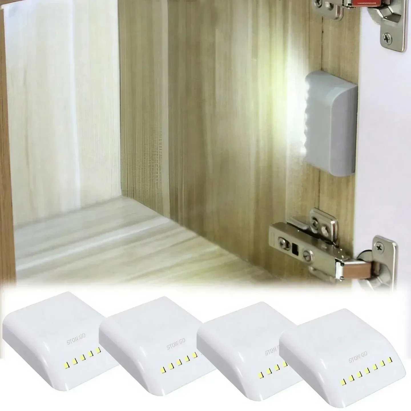 Lampe LED sans fil à détection de mouvement pour armoire