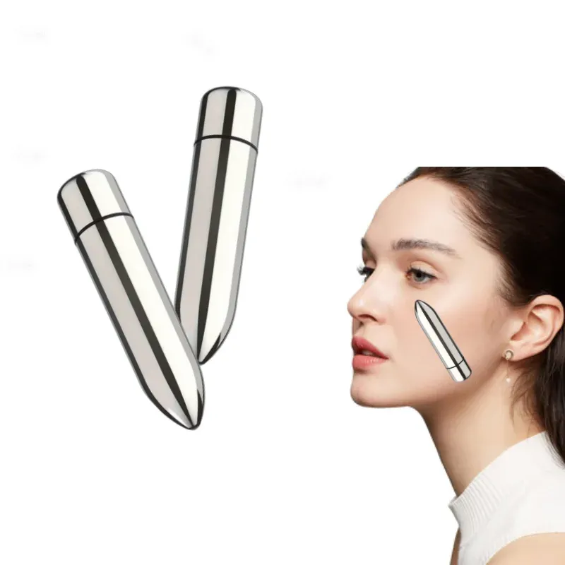 Mini masseur vibrant pour le visage et les yeux, favorise l'absorption de la lotion, portable pour la maison et les voyages, outil de beauté, 1 pièce - Image 1