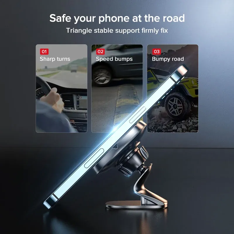 Support magnétique QOOVI pour smartphone