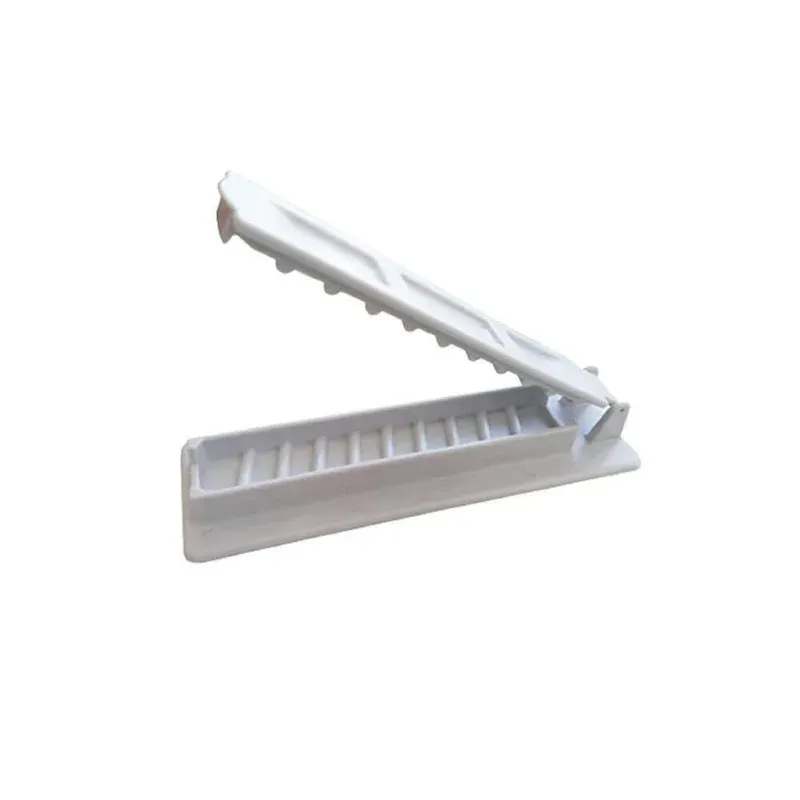 Machine à Kebab Monorangée, Presse à Brochettes de Viande pour Barbecue, Préparateur à Kebab Réutilisable en Plastique 11