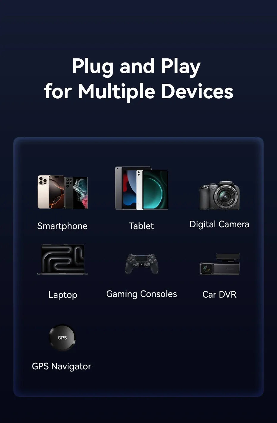 Solution plug and play pour plusieurs appareils