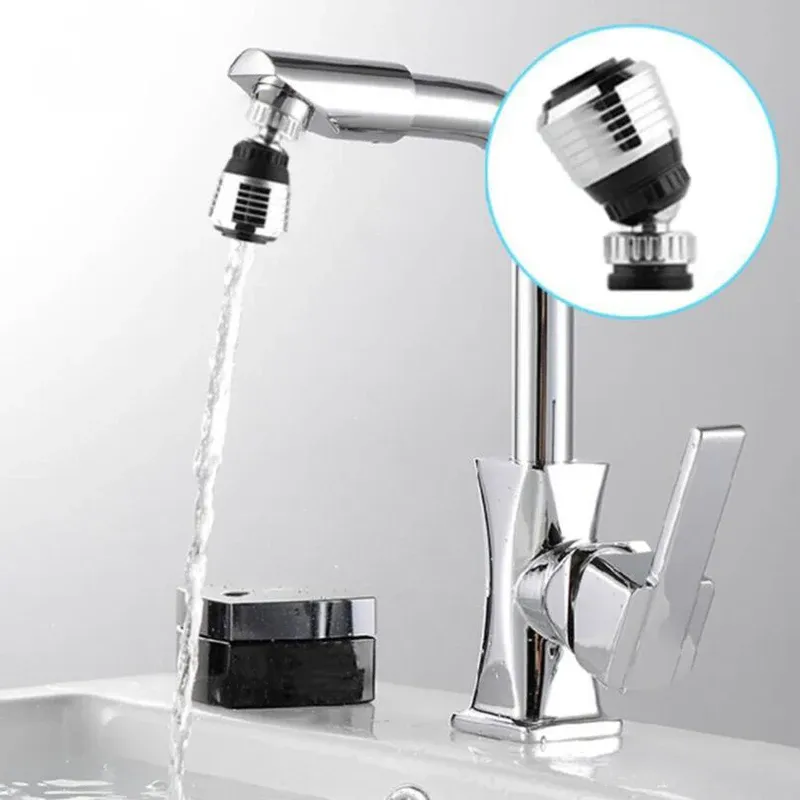 Ce titre est déjà en français. Voici une version nettoyée, sans mots-clés superflus :

Buse de robinet rotative à 360° avec extension de filtre pour douche, économie d'eau, accessoire de cuisine universel (lot de 1) 2