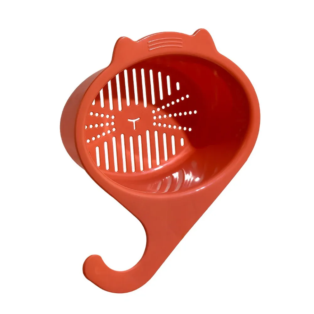 Panier de vidange en forme de chat, détails de finition