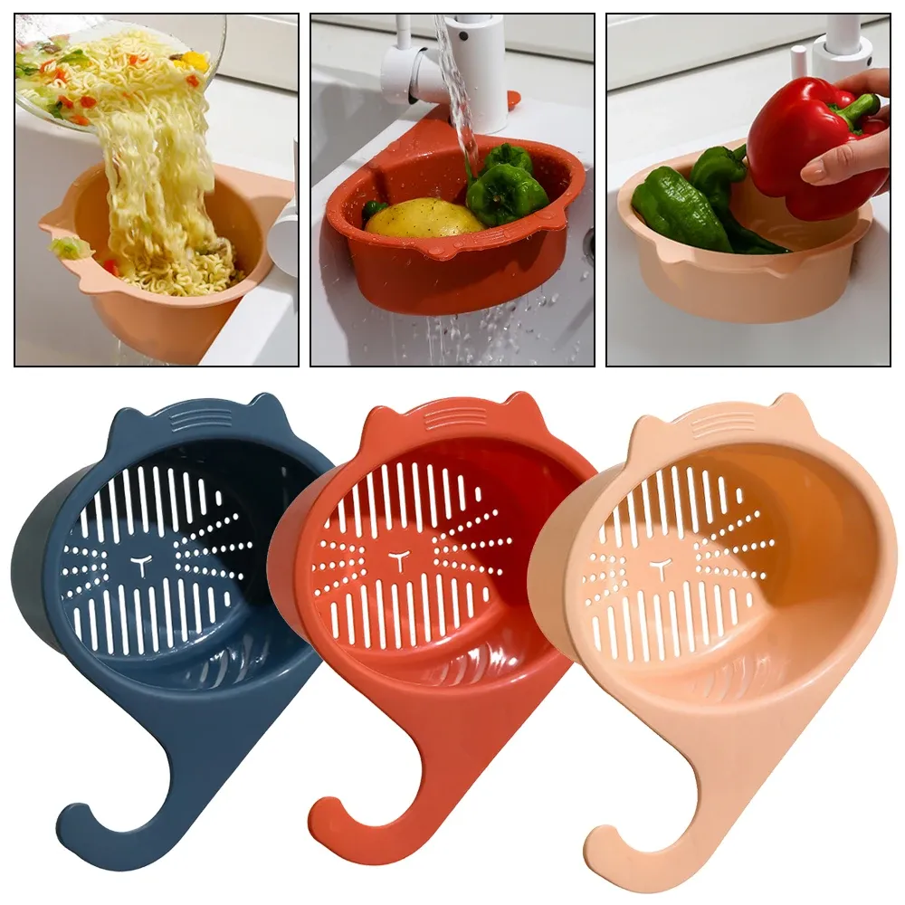 Panier de vidange en forme de chat, détail du design