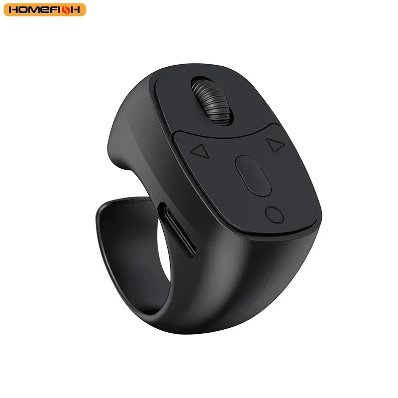 Télécommande Bluetooth sans fil pour smartphone avec anneau de défilement et déclencheur de page, idéale pour les voyages 9