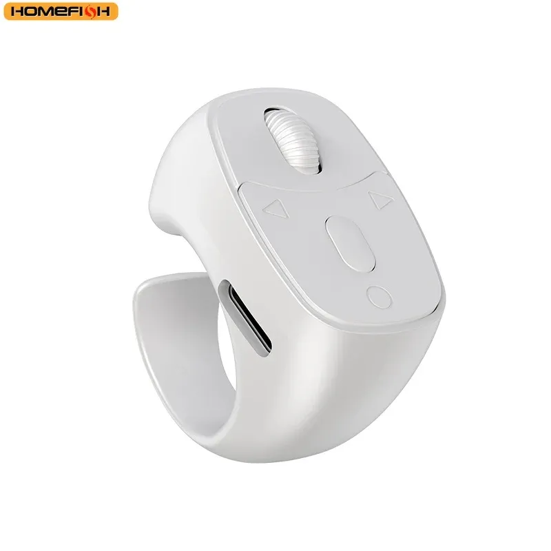 Télécommande Bluetooth sans fil pour smartphone avec anneau de défilement et déclencheur de page, idéale pour les voyages 8