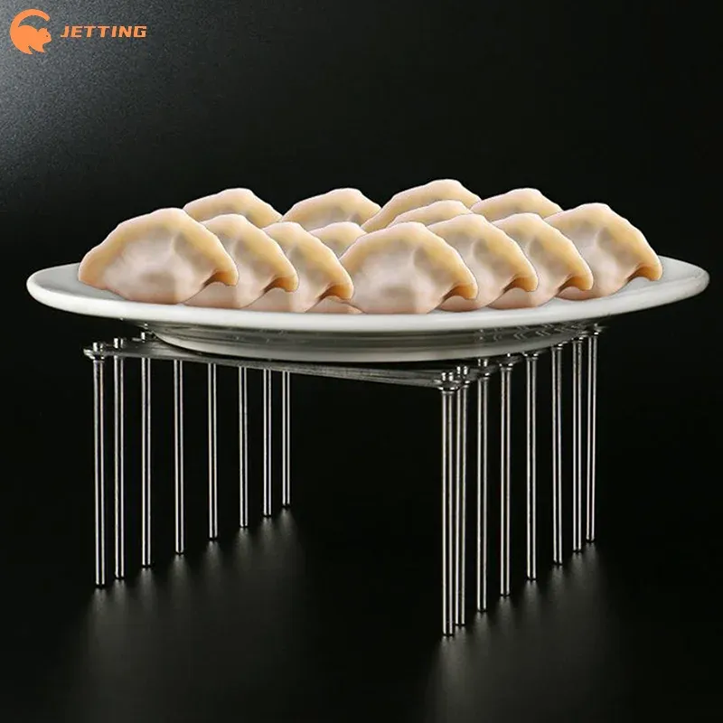 Support Rétractable et Pliable en Acier Inoxydable pour Couvercles de Casseroles et de Poêles, Organisateur de Rangement pour Vaisselle de Cuisine 4