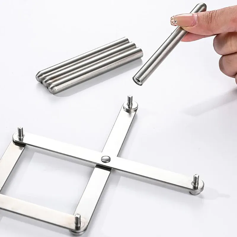 Support de couvercles de casseroles en acier inoxydable, finition et détails