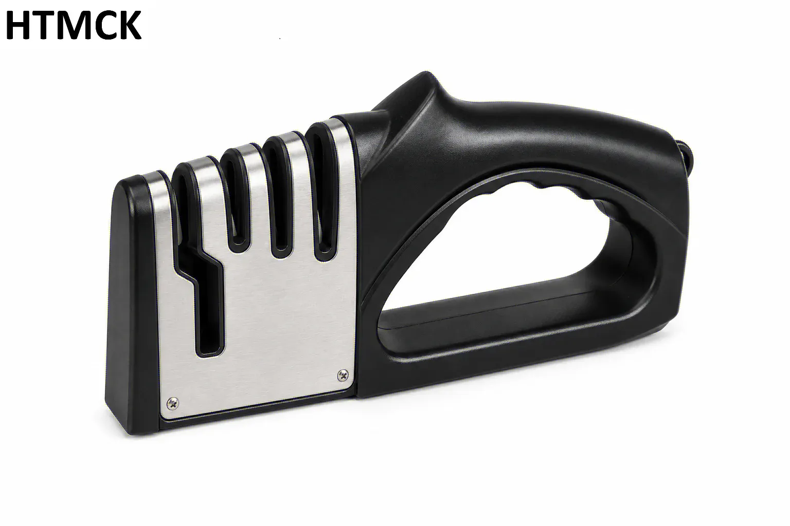 Aiguiseur de couteaux de cuisine multifonctionnel 4 en 1 portable, pour couteaux et ciseaux, base antidérapante - Image 1