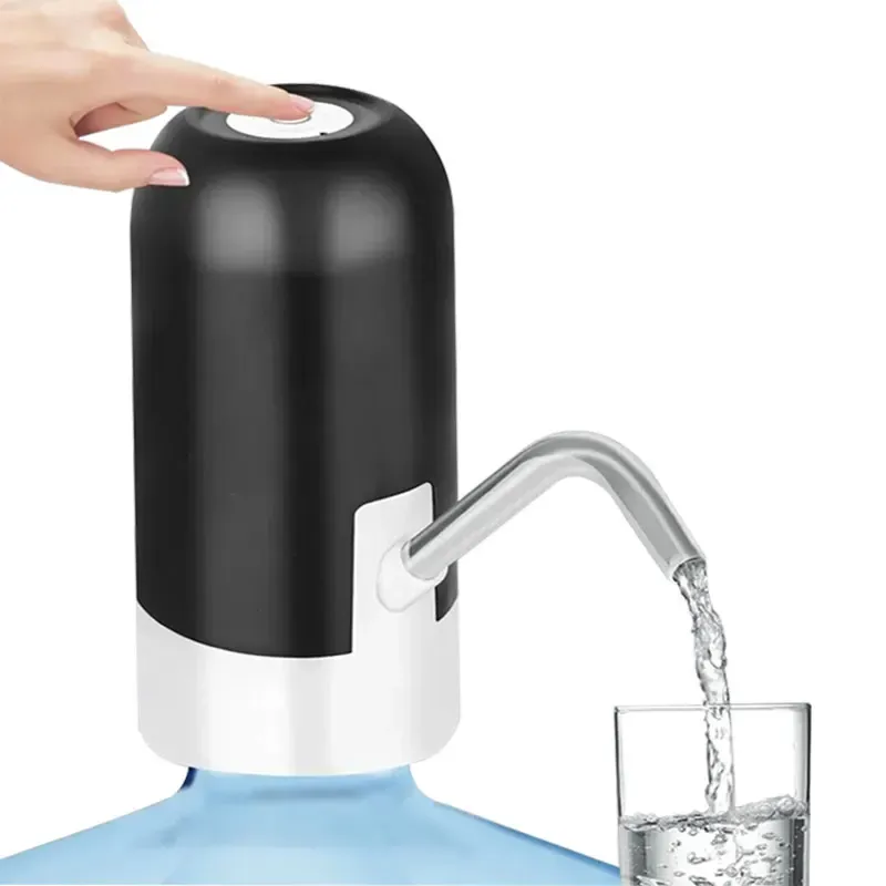 Distributeur électrique portable d'eau potable pour bonbonne de 5 gallons, pompe à eau rechargeable par USB