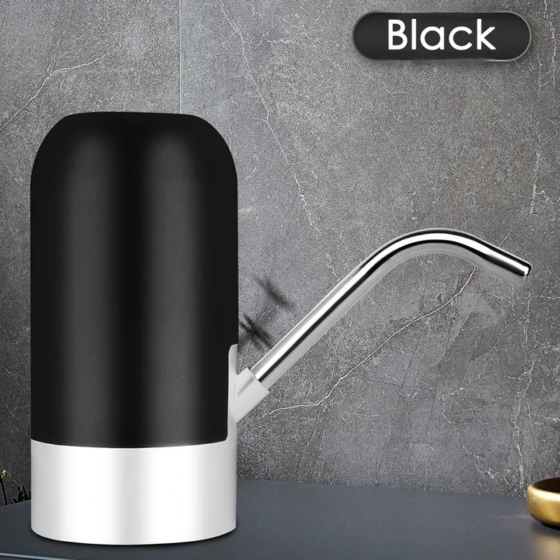 Distributeur électrique portable d'eau potable pour bonbonne de 5 gallons, pompe à eau rechargeable par USB 7