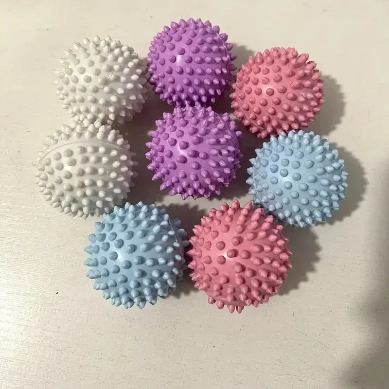 Boules à linge réutilisables en situation de lavage