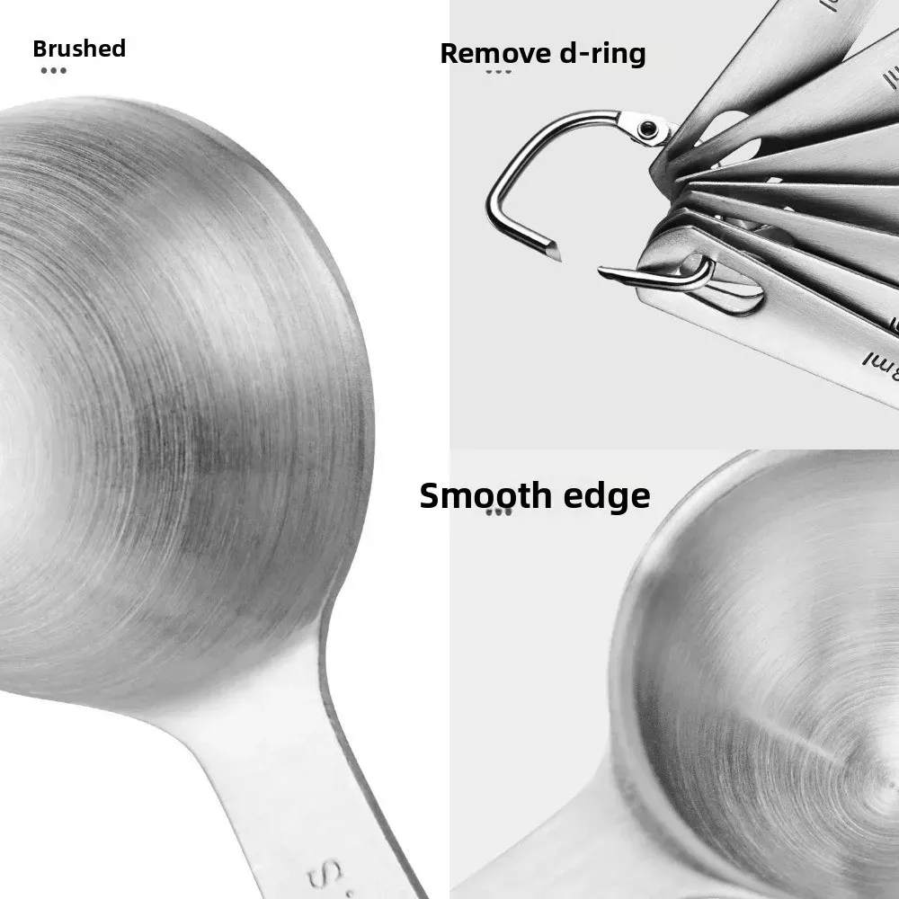 Cuillères doseuses en acier inoxydable
