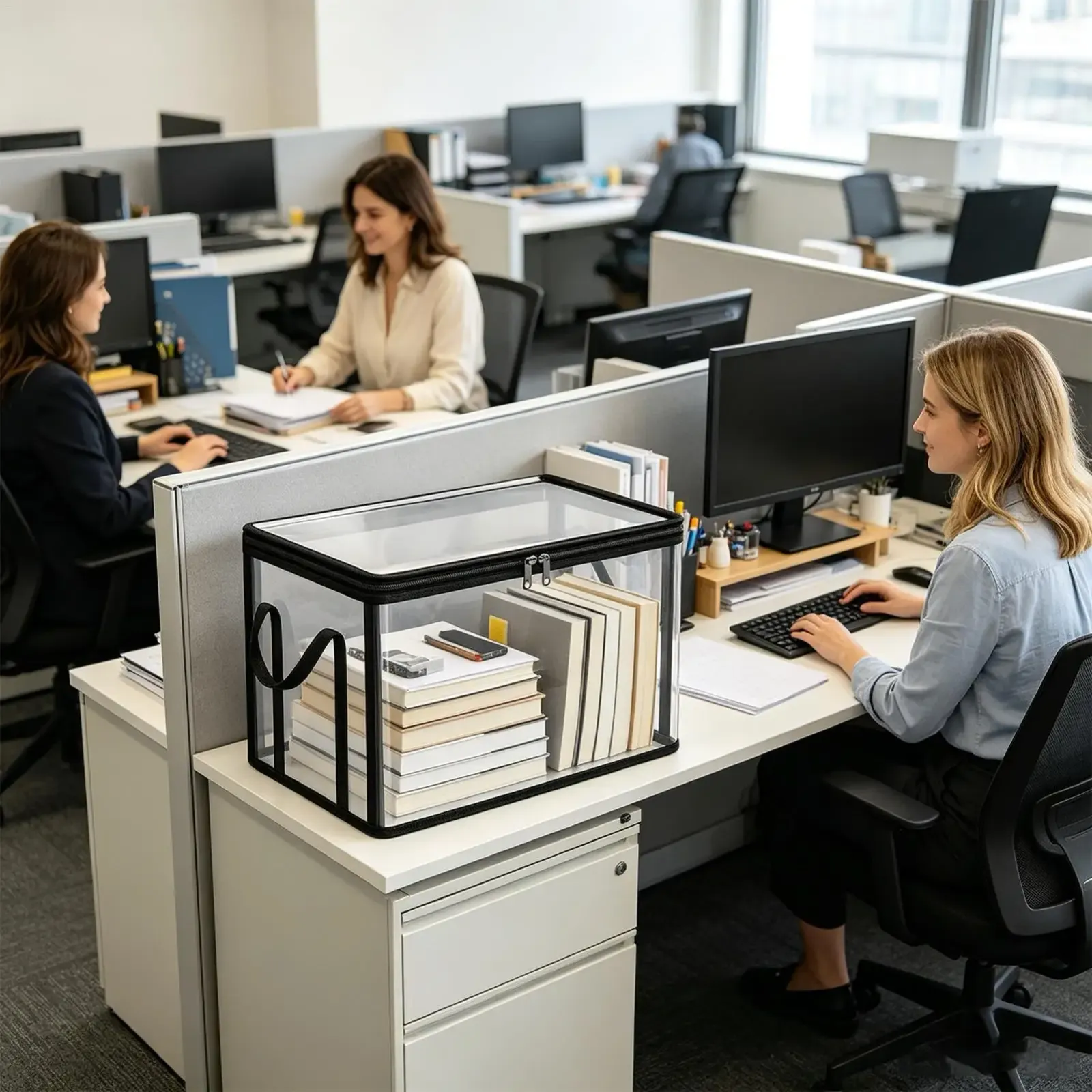 Bac de rangement pour salle de classe