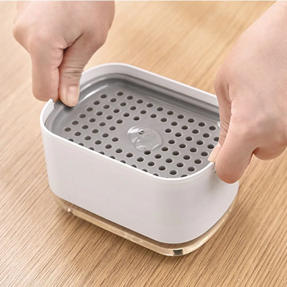 Distributeur de savon Regina, gros plan