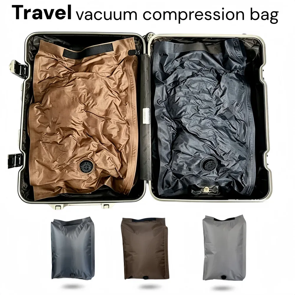 Sacs de compression sous vide pour valise de voyage