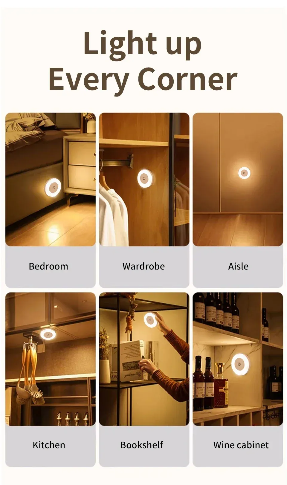 Veilleuse LED élégante pour tout intérieur