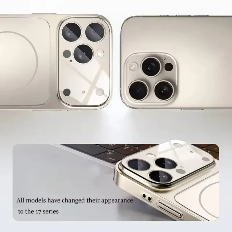 Coque magnétique MagSafe pour iPhone 13, 14, 15, 16, 17 et 18 Pro Max 6