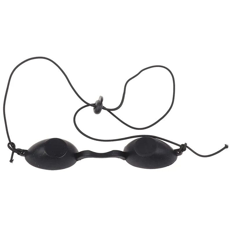 Lunettes de protection laser IPL noires pour soins de beauté et patients - Image 1