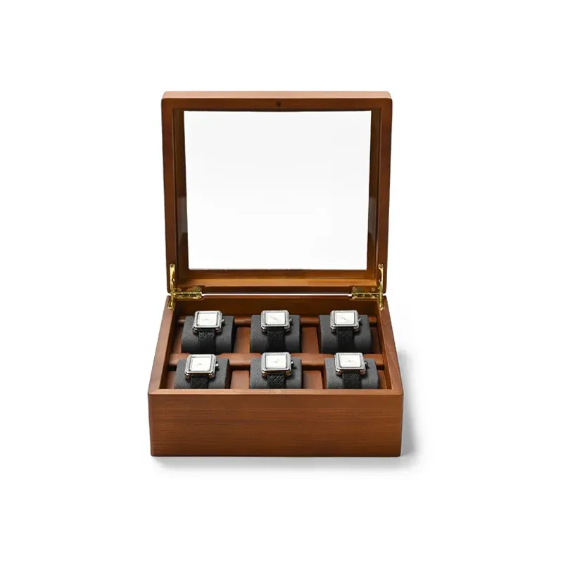 Boîte de rangement en bois pour montres à 10 compartiments, organisateur de montres et bijoux pour hommes et femmes, écrin d'exposition pour montres mécaniques et montres-bracelets 11