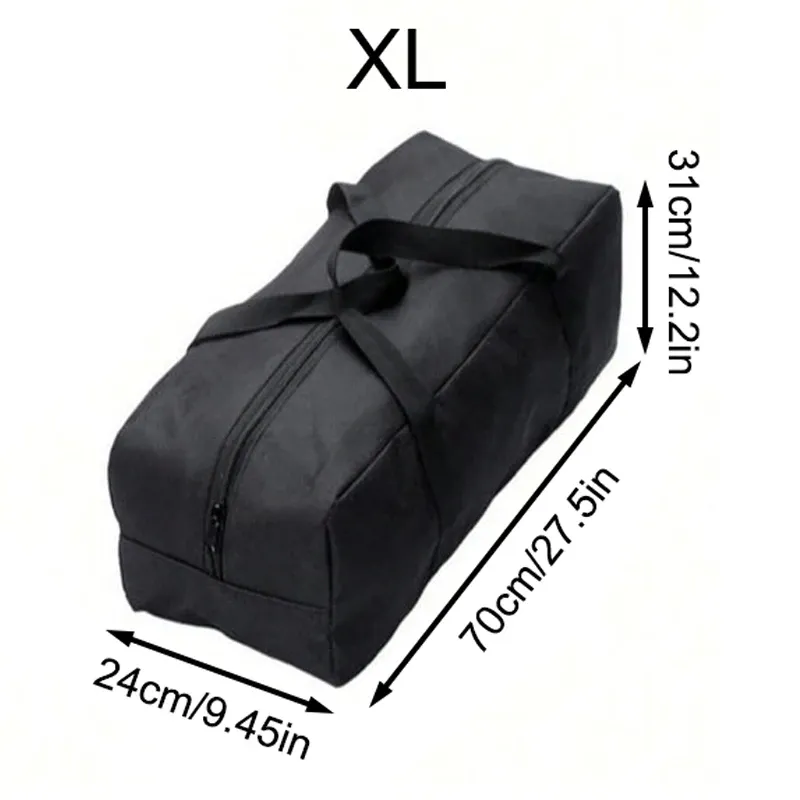 Grand sac de rangement en tissu Oxford pour outils et équipement d'extérieur 7