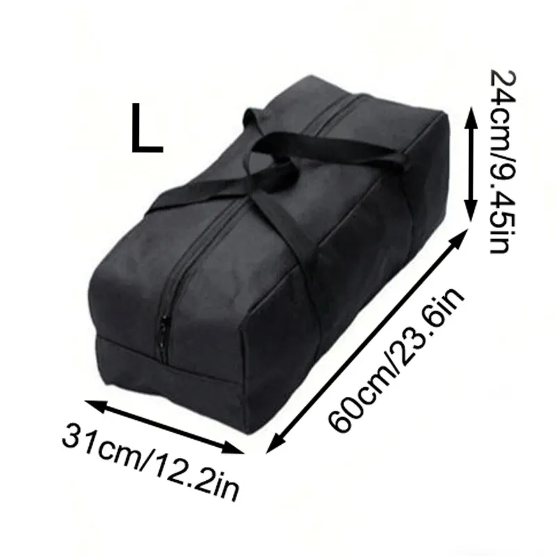 Grand sac de rangement en tissu Oxford pour outils et équipement d'extérieur 10