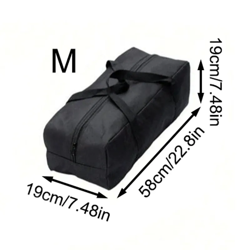 Grand sac de rangement en tissu Oxford pour outils et équipement d'extérieur 9