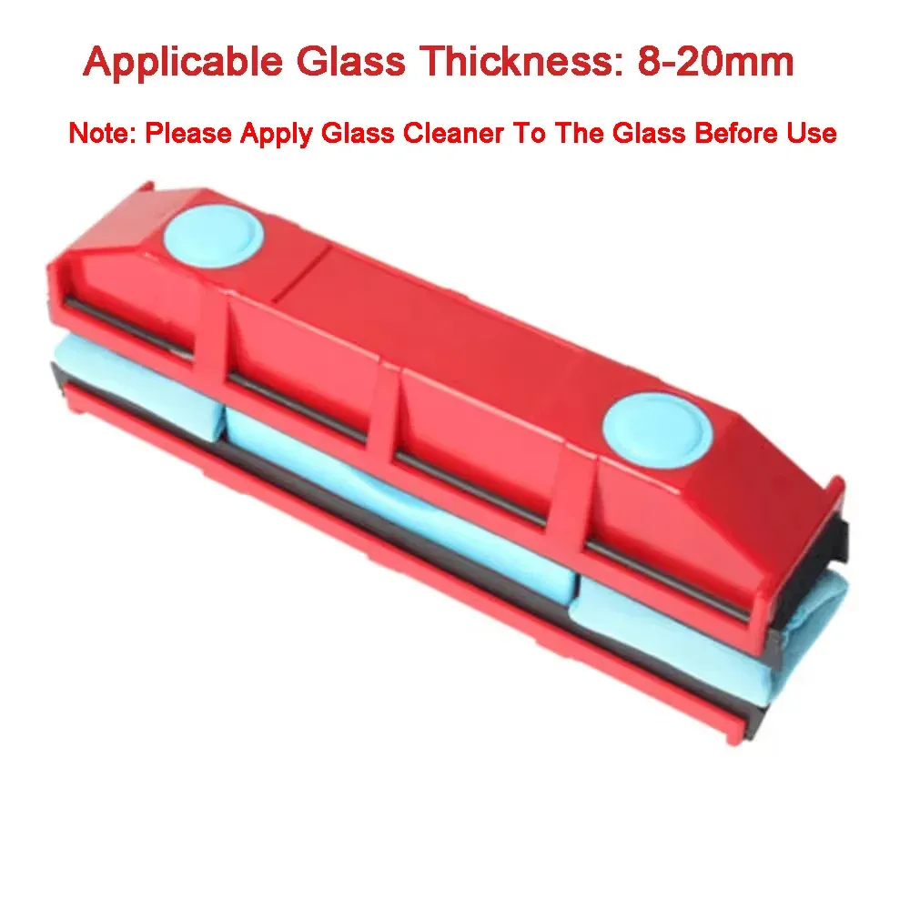 Nettoyeur de vitres magnétique double face pour vitrages de 8 à 20 mm 7