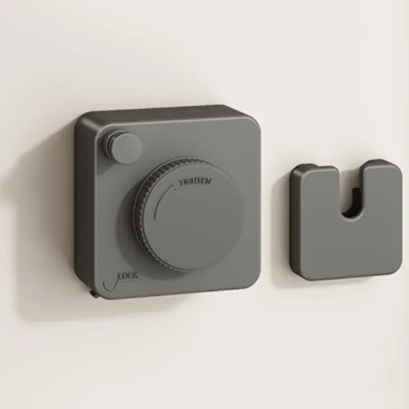 Corde à linge rétractable en acier inoxydable, séchoir extensible compact pour la maison 10