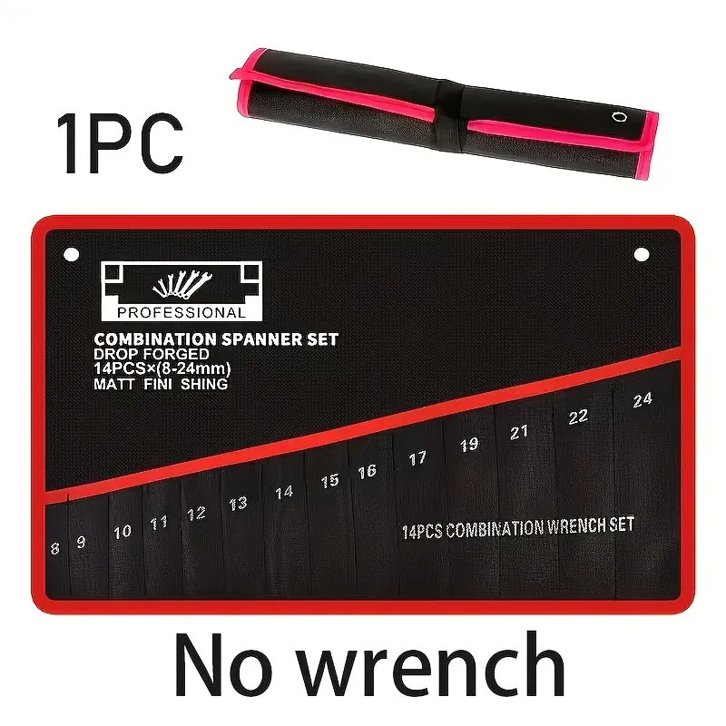 Organisateur d'outils à 14 poches avec poignée portable pour garage et atelier 2