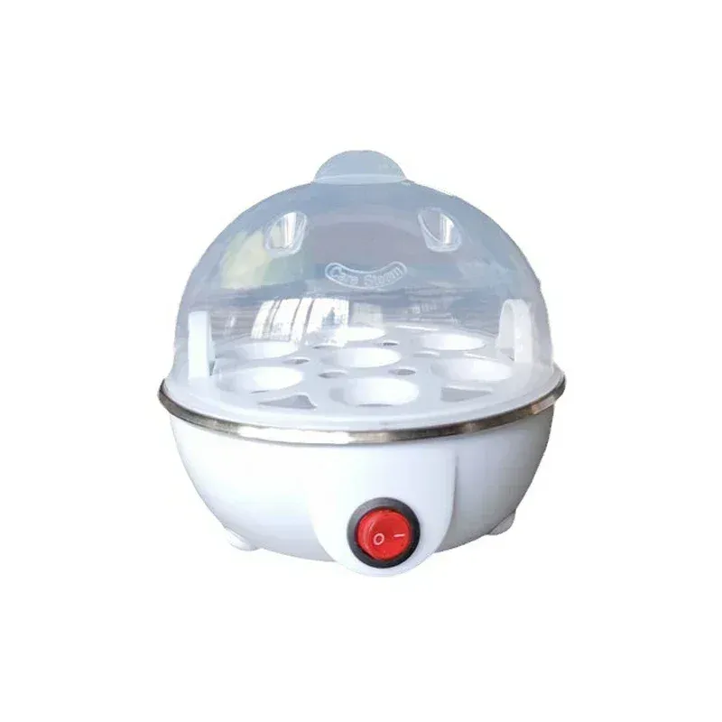 Cuiseur à œufs électrique, cuiseur à œufs simple, mini cuiseur vapeur, petit appareil de cuisine rapide pour le petit-déjeuner, machine de cuisine 7