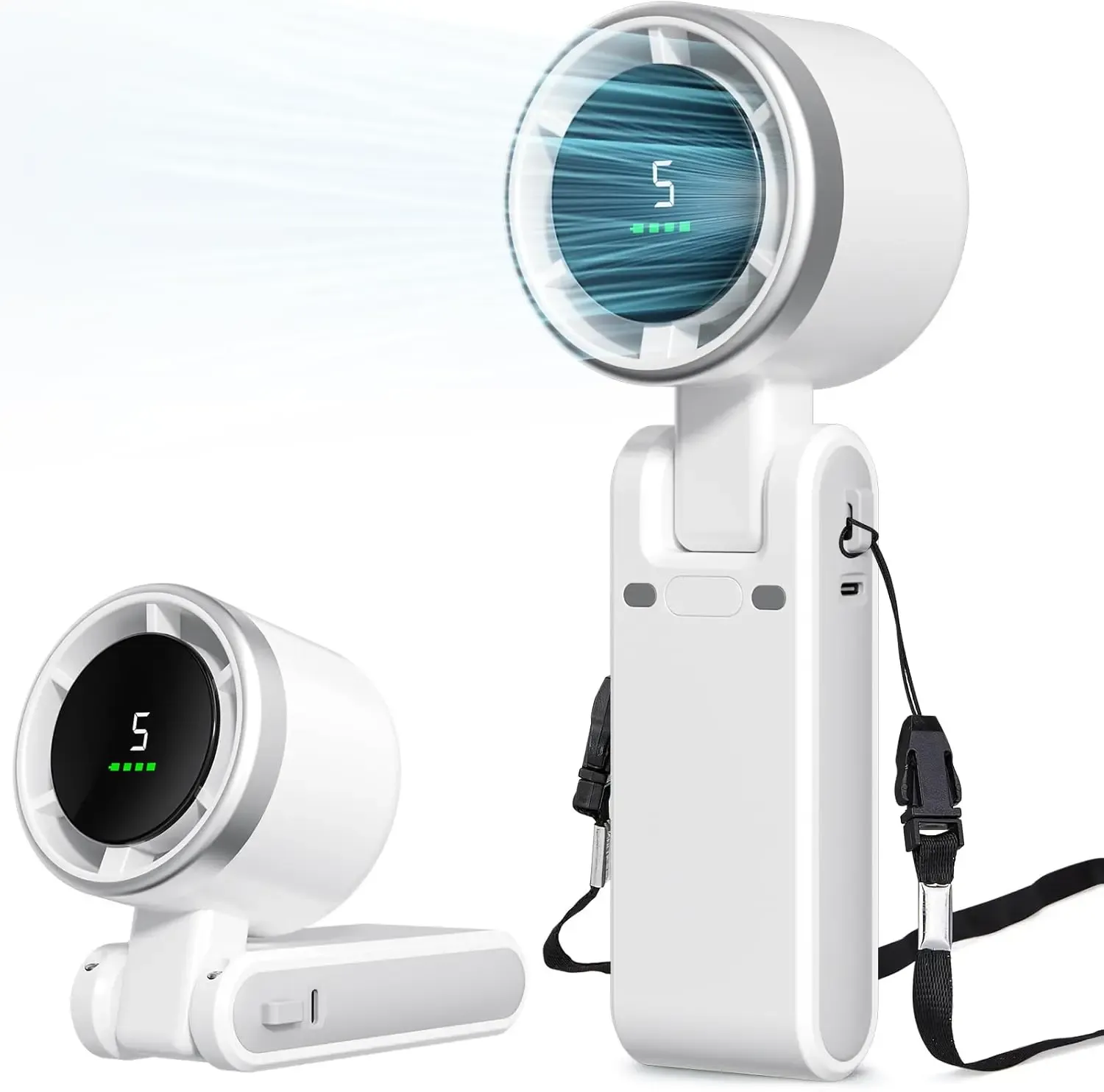 Ventilateur portatif premium en situation