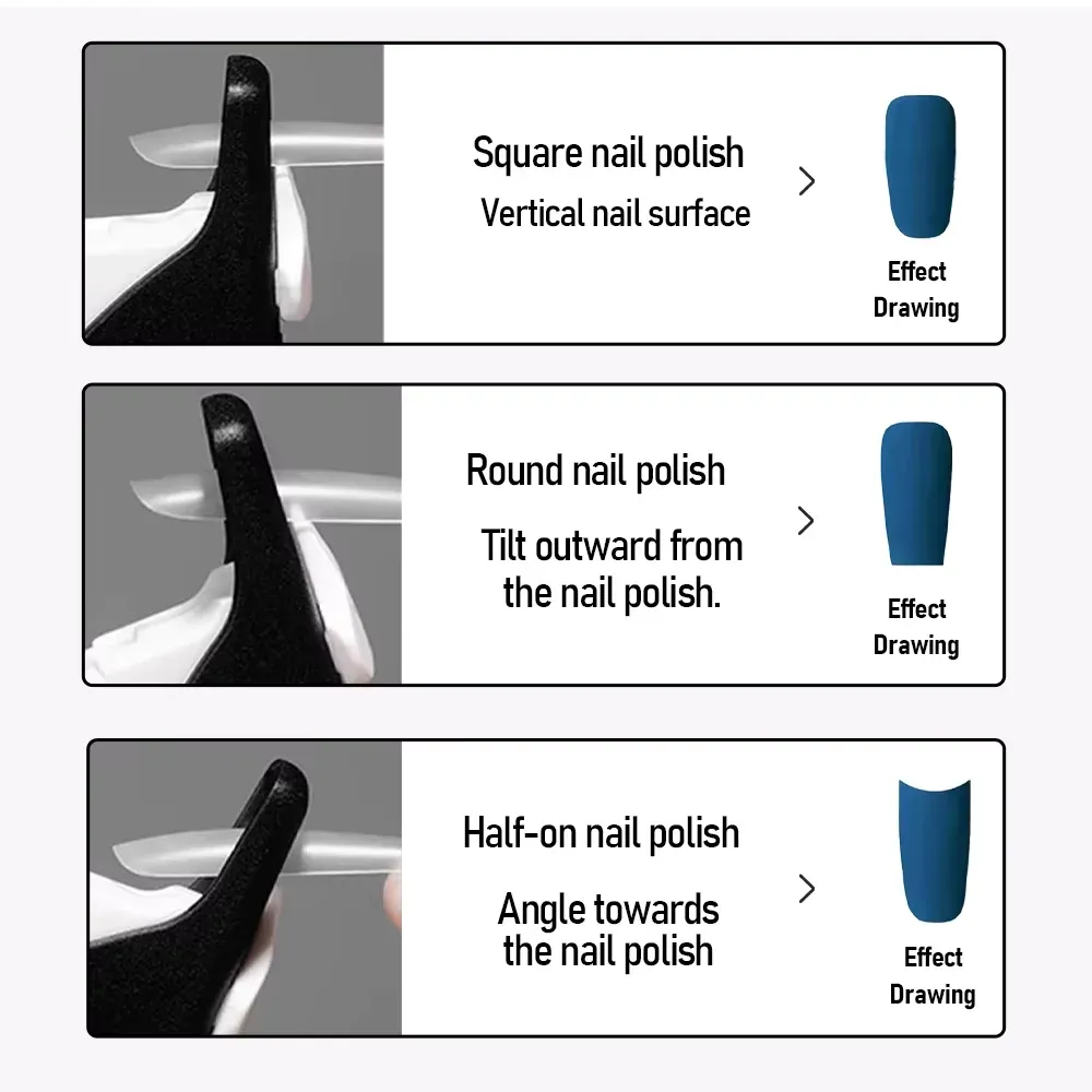 Coupe-ongles en U pour faux ongles en acrylique, ciseaux à ongles, coupe-pointes, outil de manucure avec mesureur, outils de coupe de précision 5