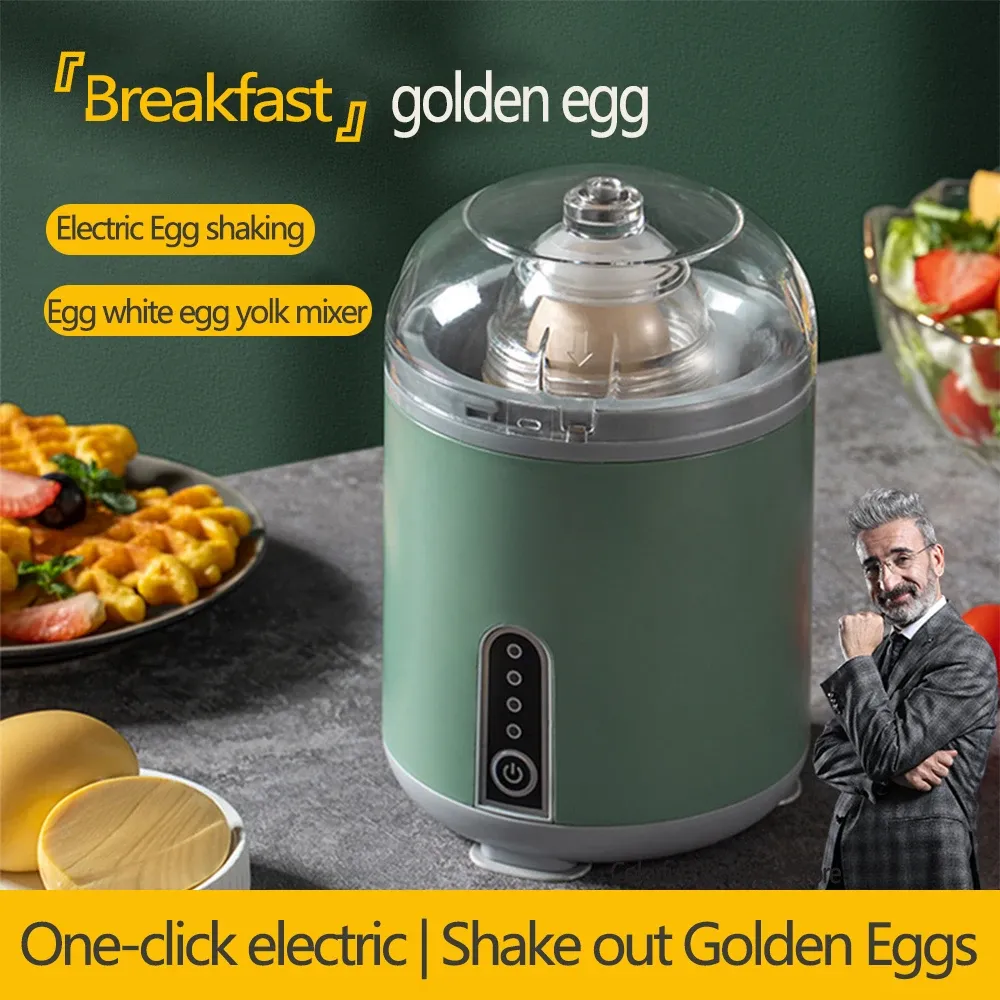 Batteur à œufs électrique, mélangeur automatique pour blancs et jaunes, cuisine - Image 1