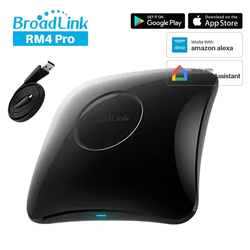 Broadlink – Télécommande intelligente universelle RM4 Pro IR RF Wi-Fi, originale, domotique, compatible Alexa et Google Home 9