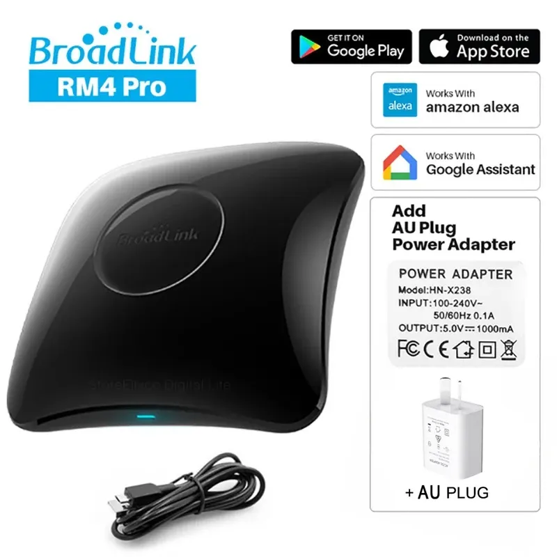 Broadlink – Télécommande intelligente universelle RM4 Pro IR RF Wi-Fi, originale, domotique, compatible Alexa et Google Home 11