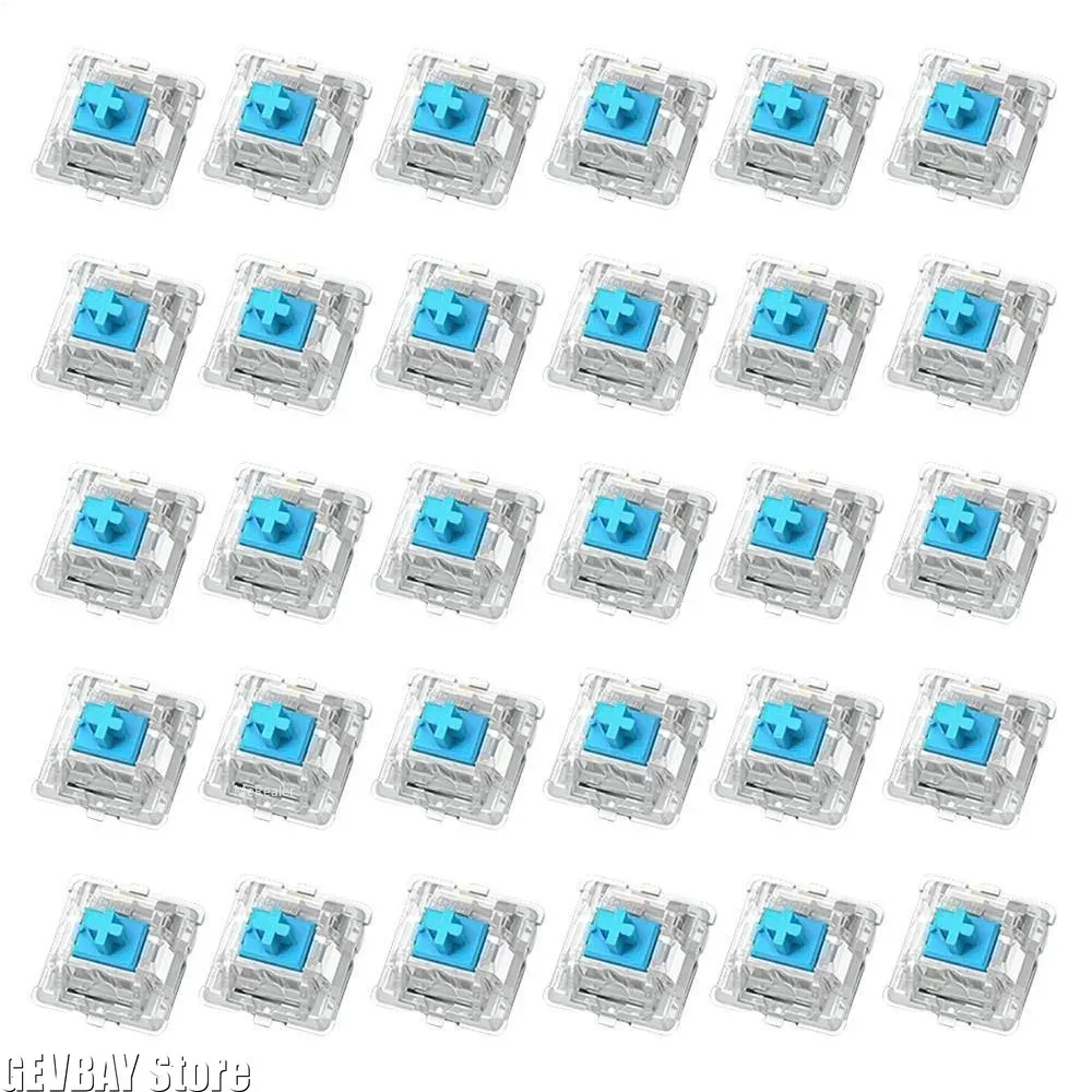 Interrupteurs Clicker pour clavier mécanique, vue d'ensemble