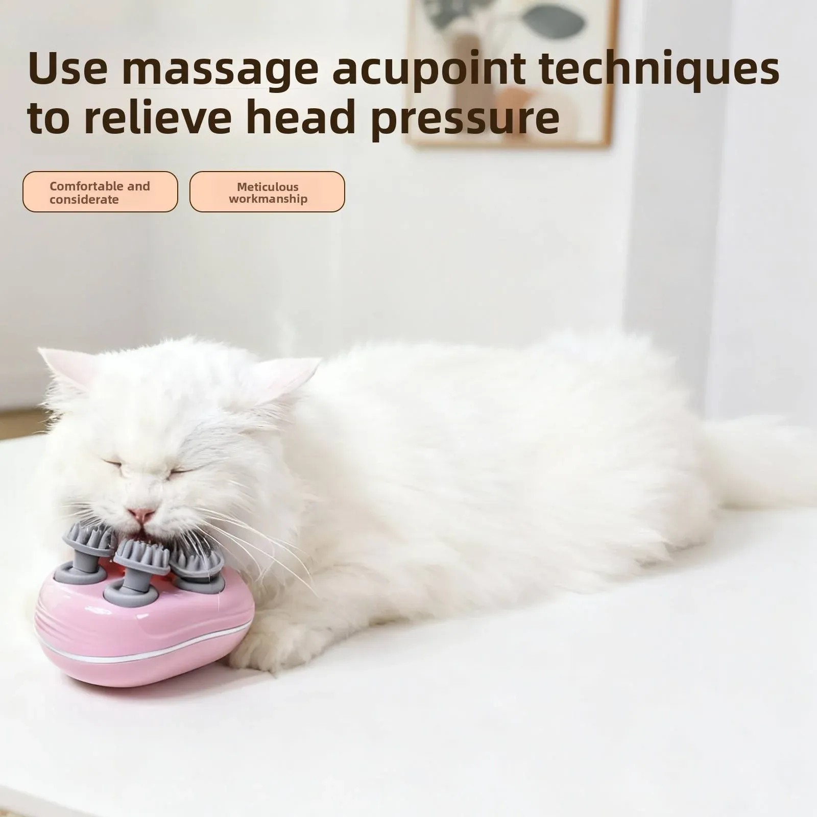Masseur électrique pour la tête, design et ergonomie