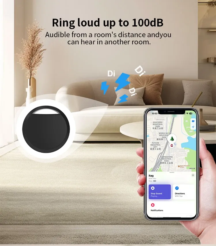 Smart Tag dans un sac à dos