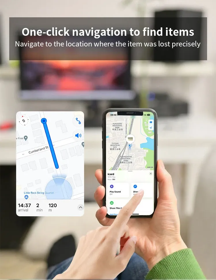 Smart Tag attaché à des bagages