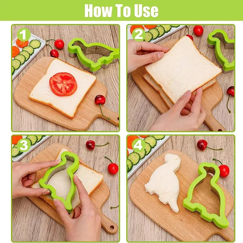 Coupe-sandwich pour enfants, résultat final